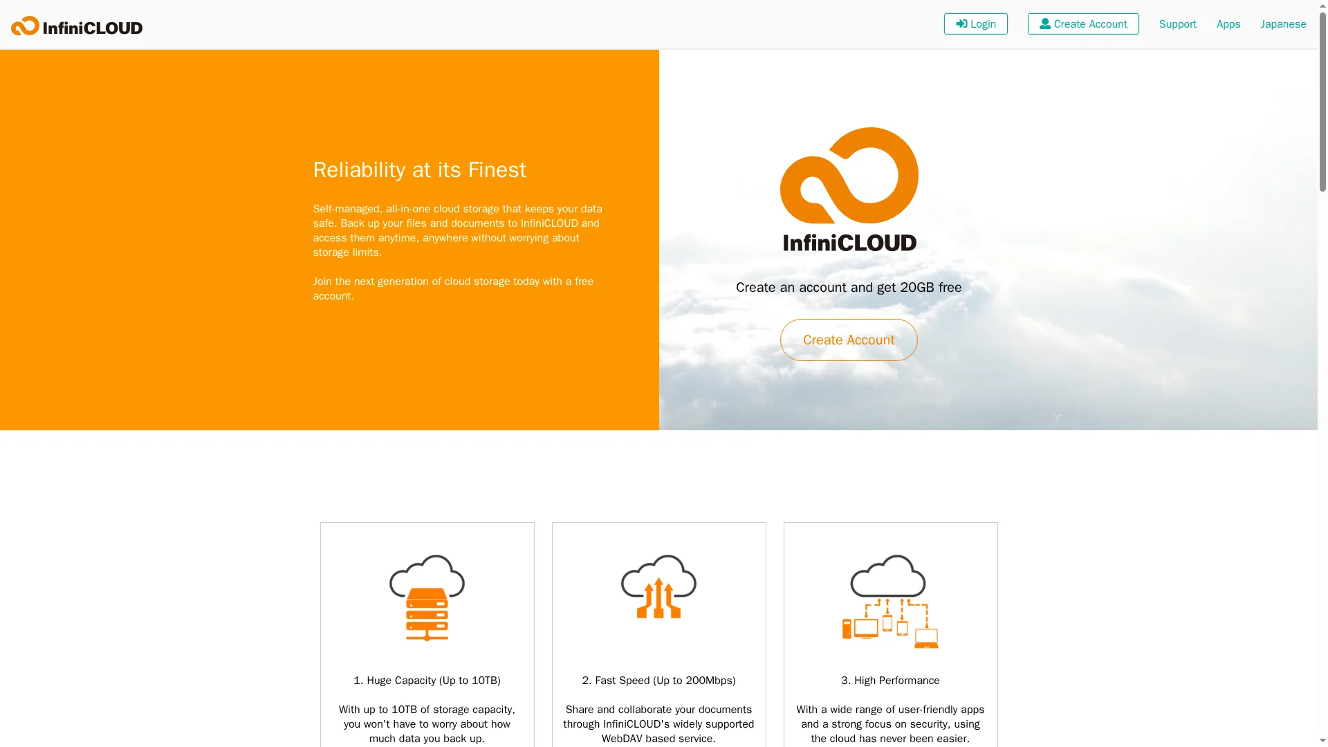InfiniCLOUD