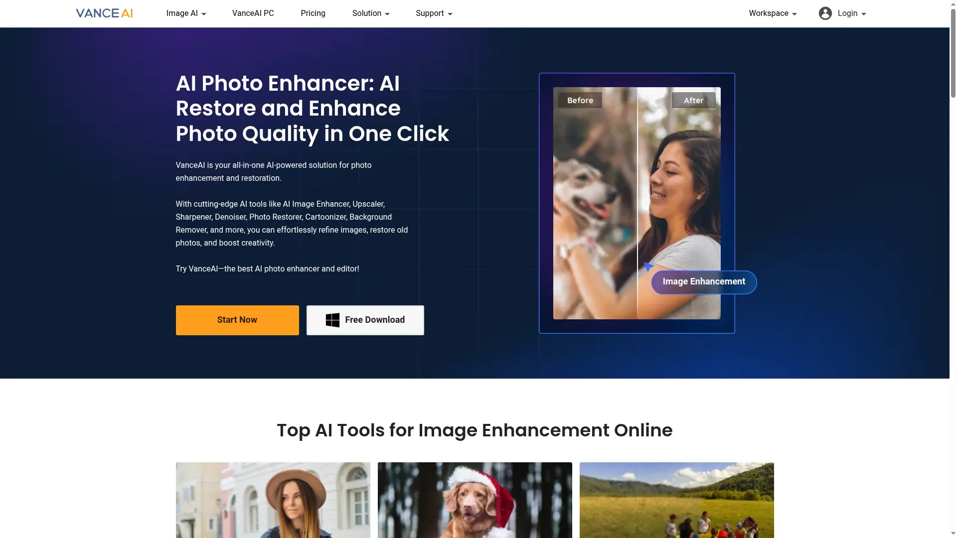 VanceAI Image Resizer