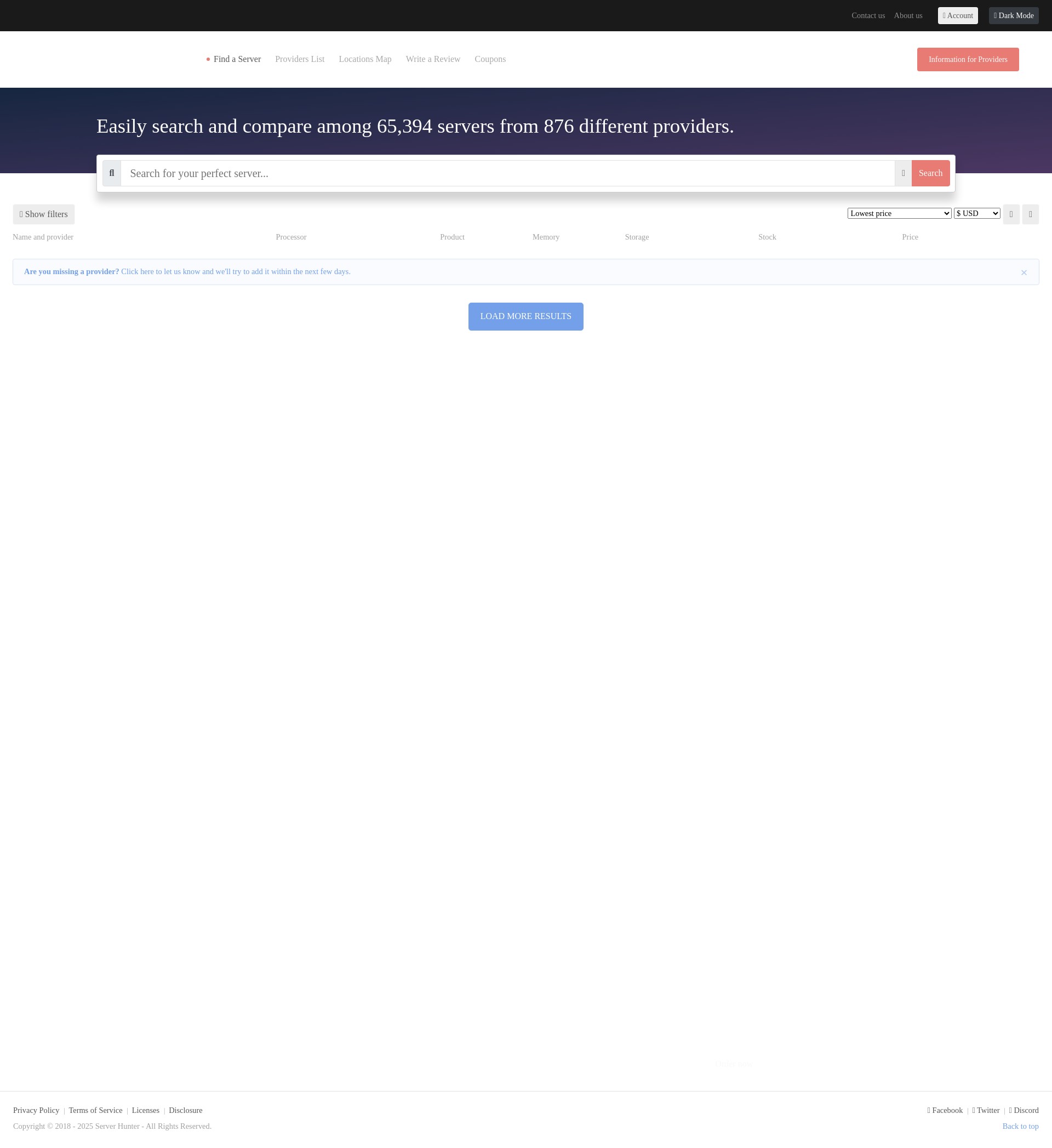 Server Hunter - Find a server