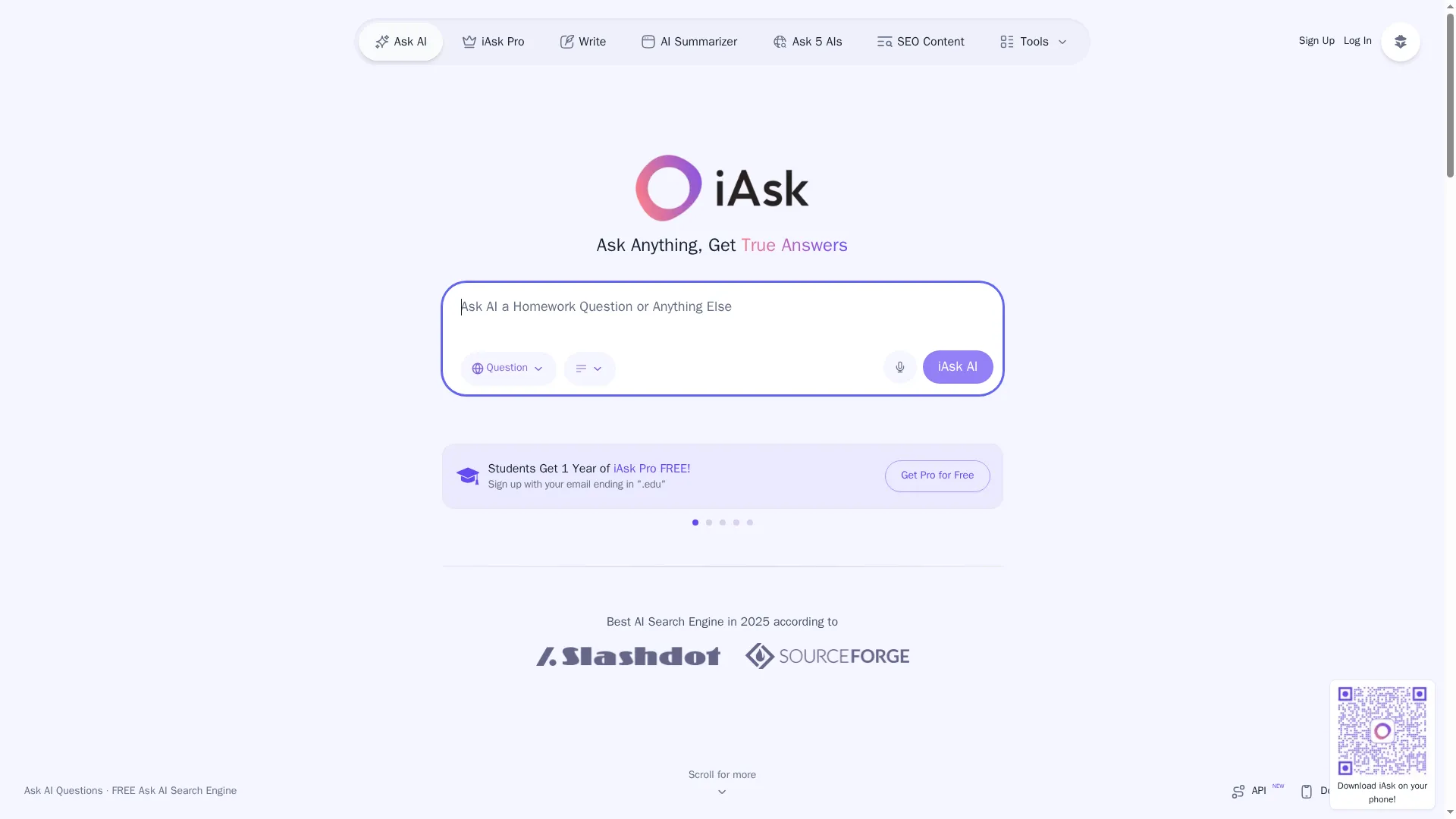 iAsk AI