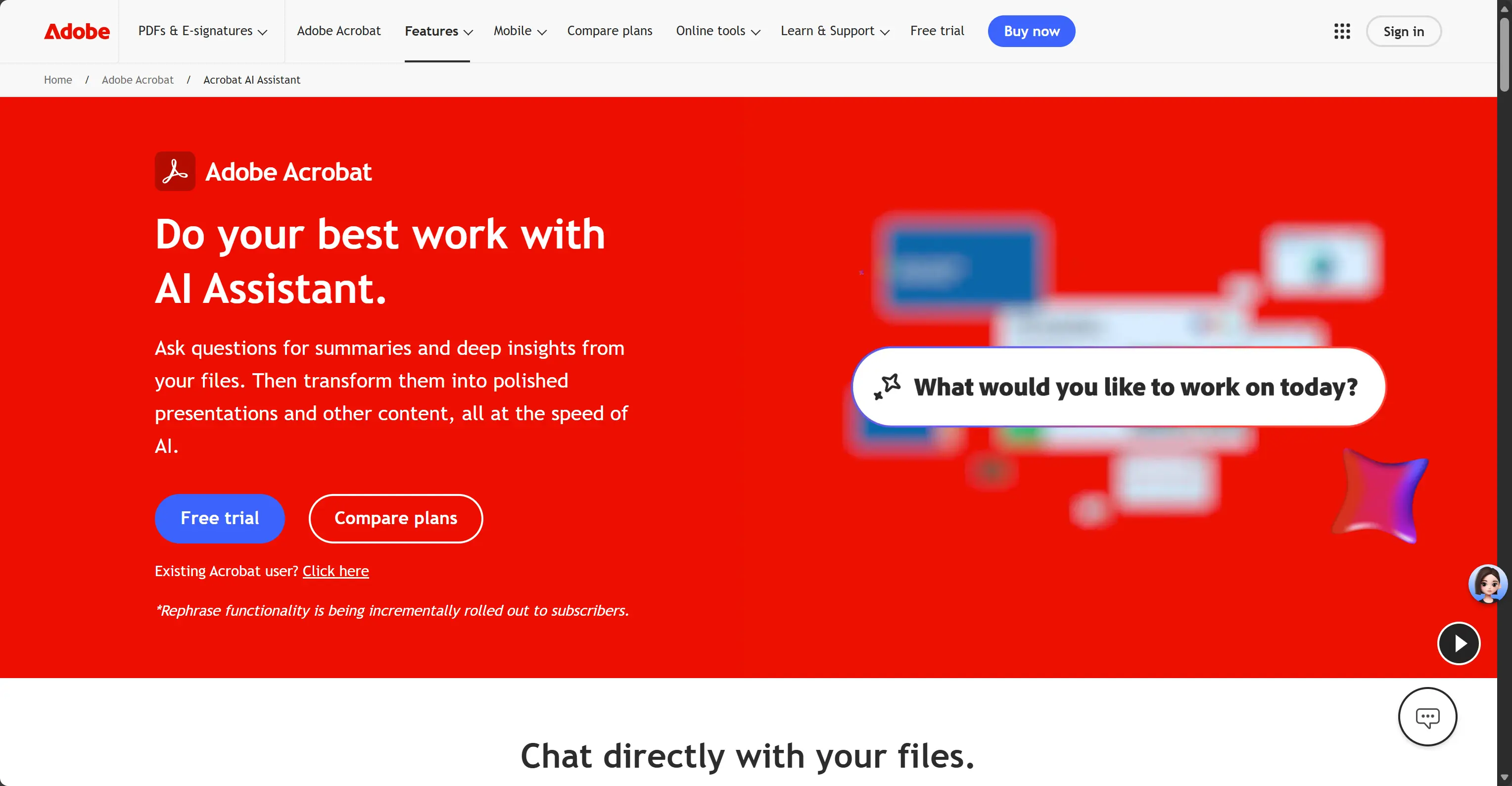 Acrobat AI Assistant 截图