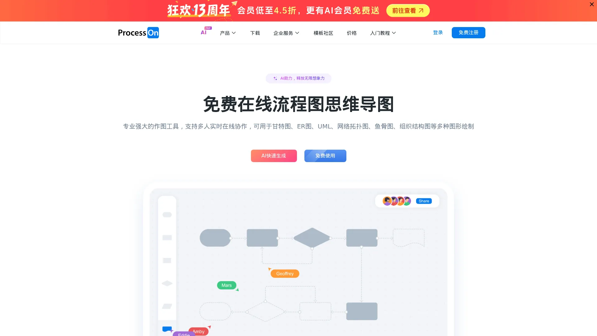 ProcessOn screenshot