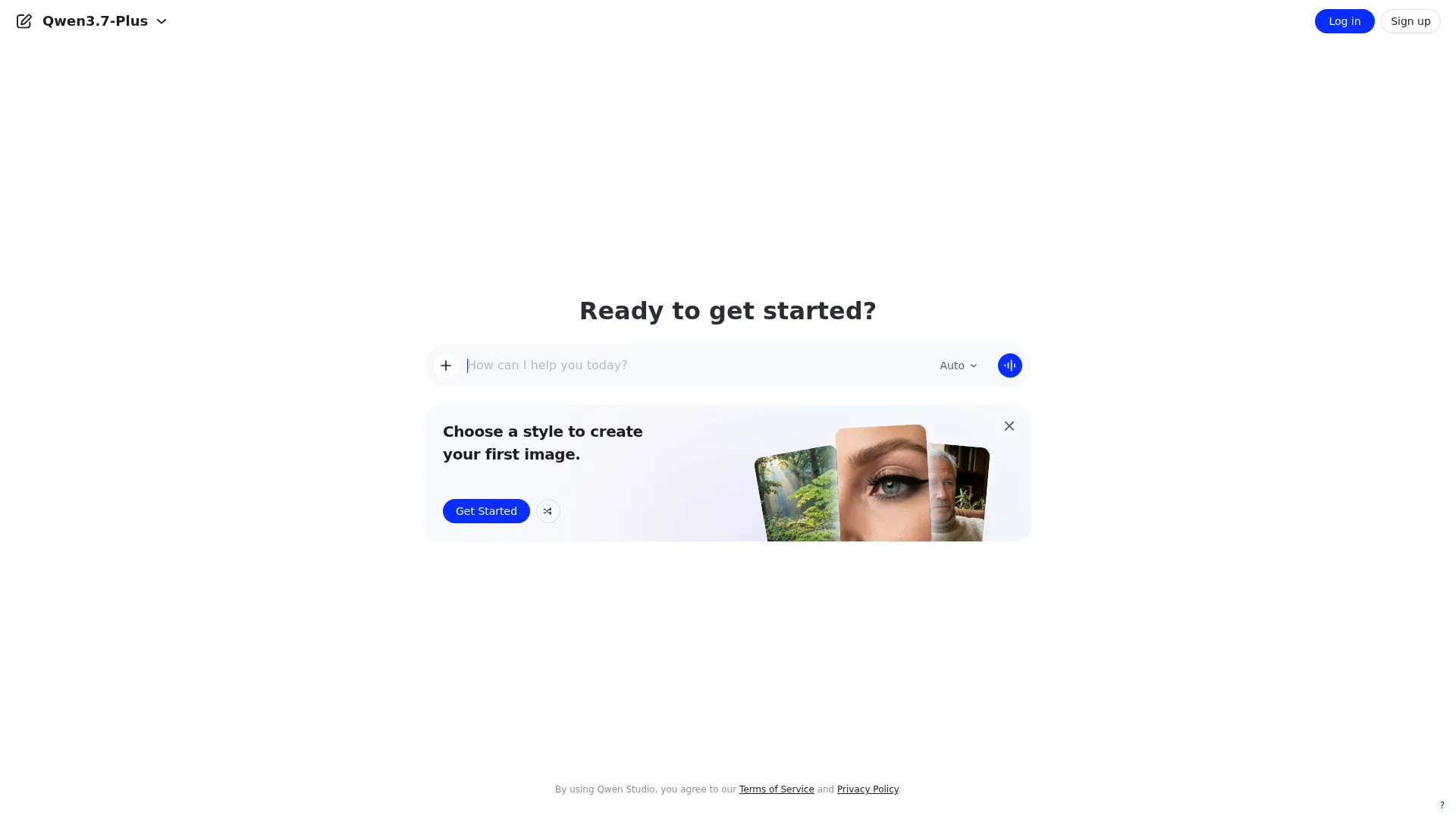 Qwen Chat screenshot