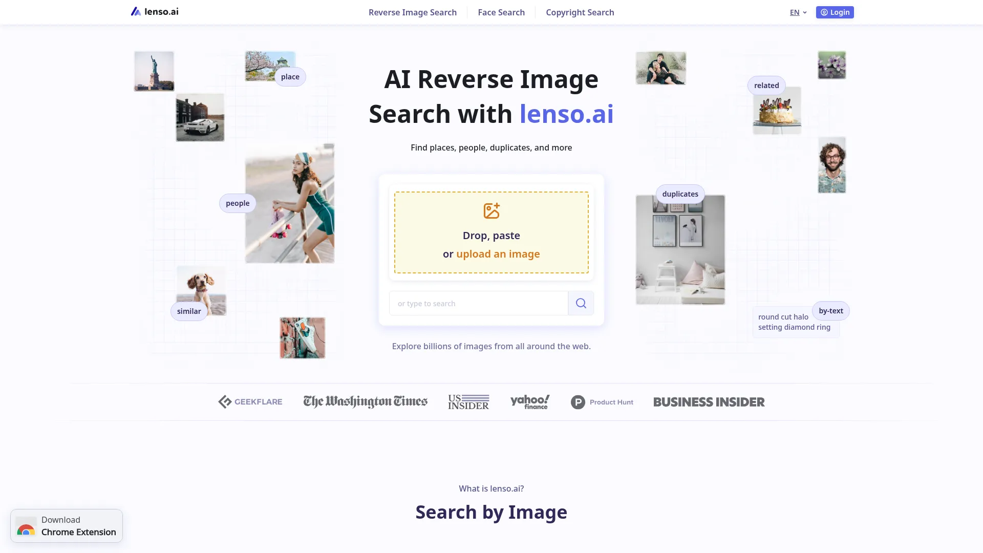 Lenso.ai screenshot