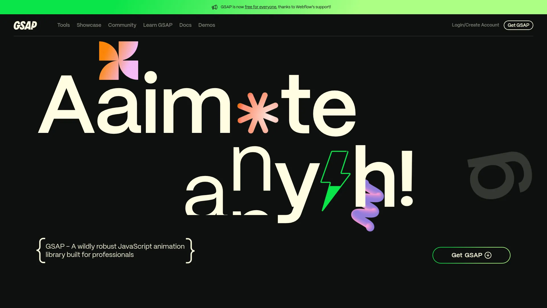 GSAP screenshot