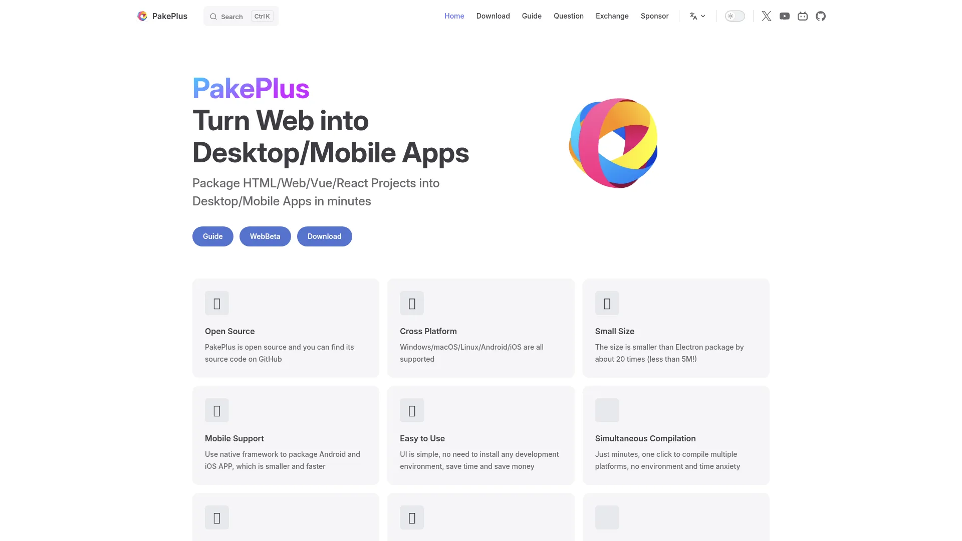 PakePlus screenshot