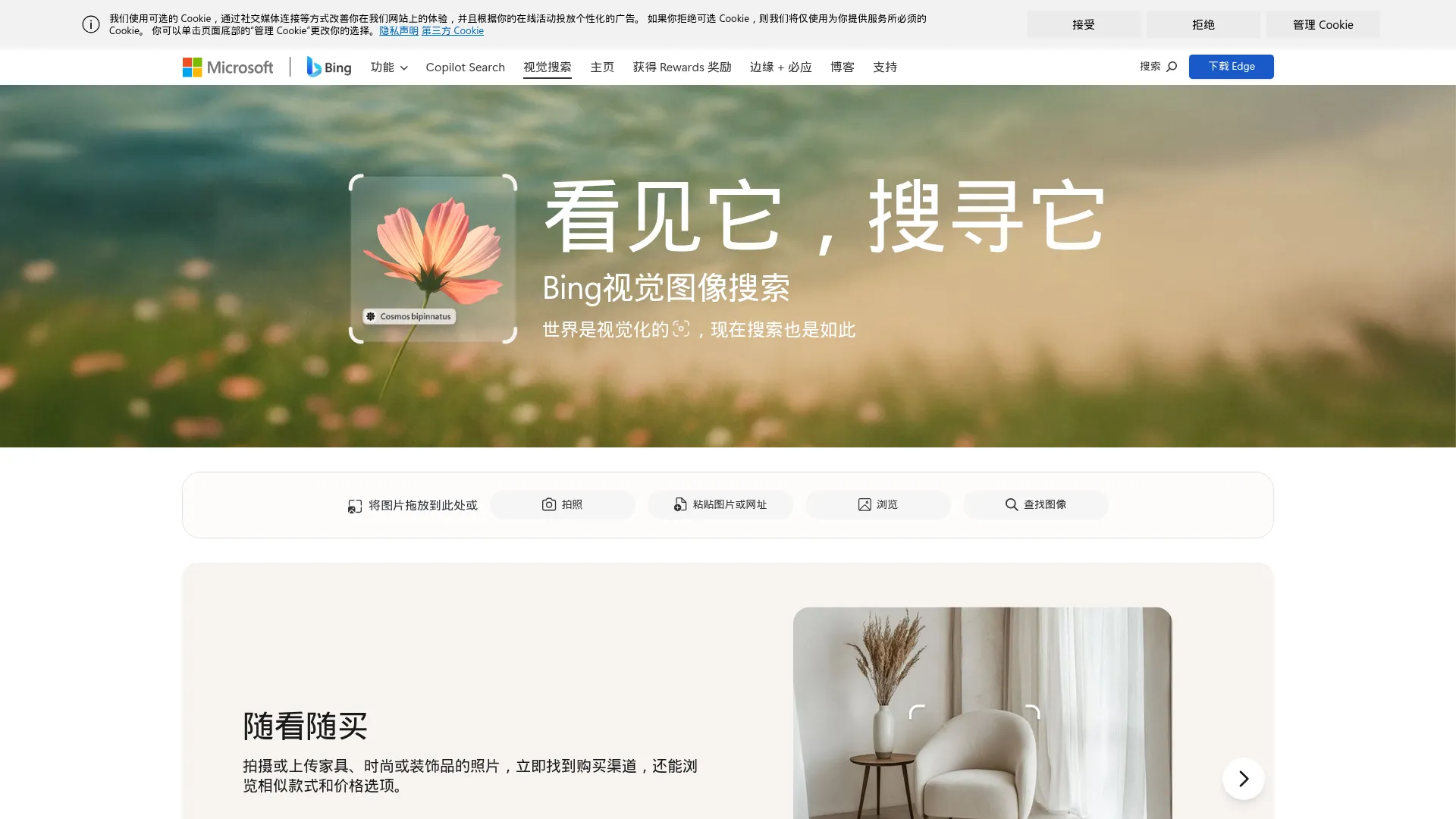 必应免费视觉搜索 screenshot