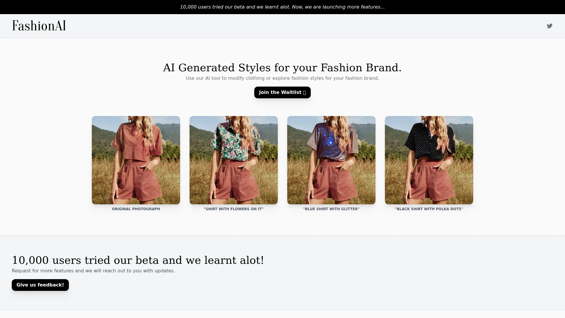 FashionAI screenshot