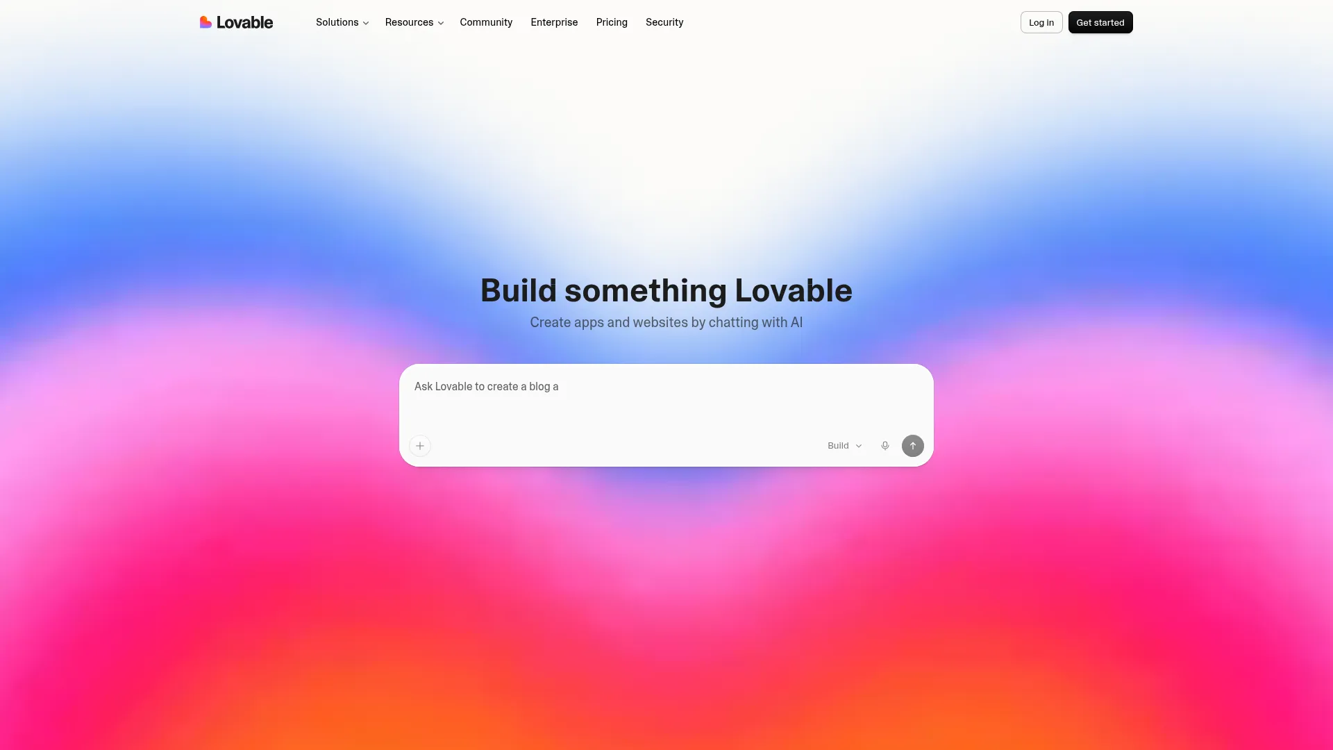 Lovable screenshot