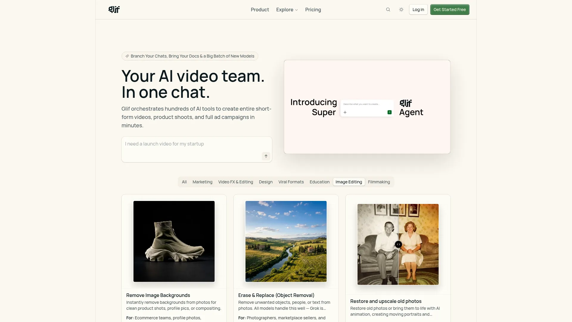 Glif screenshot