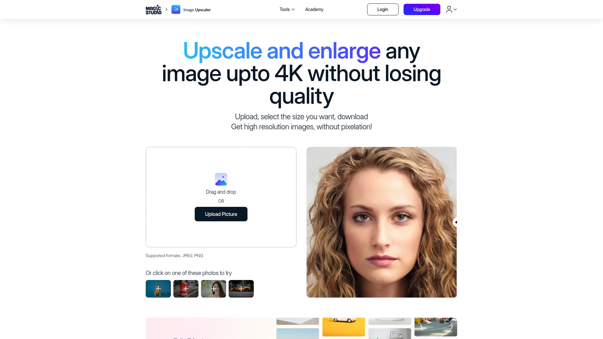 Image Enlarger screenshot