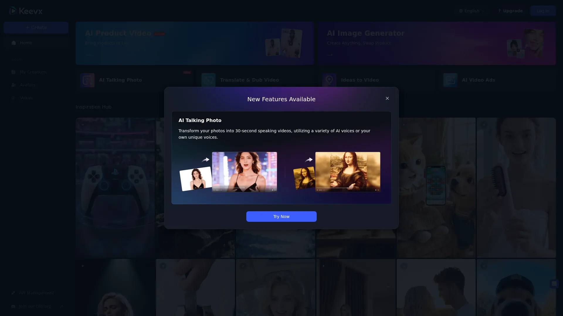 Keevx screenshot
