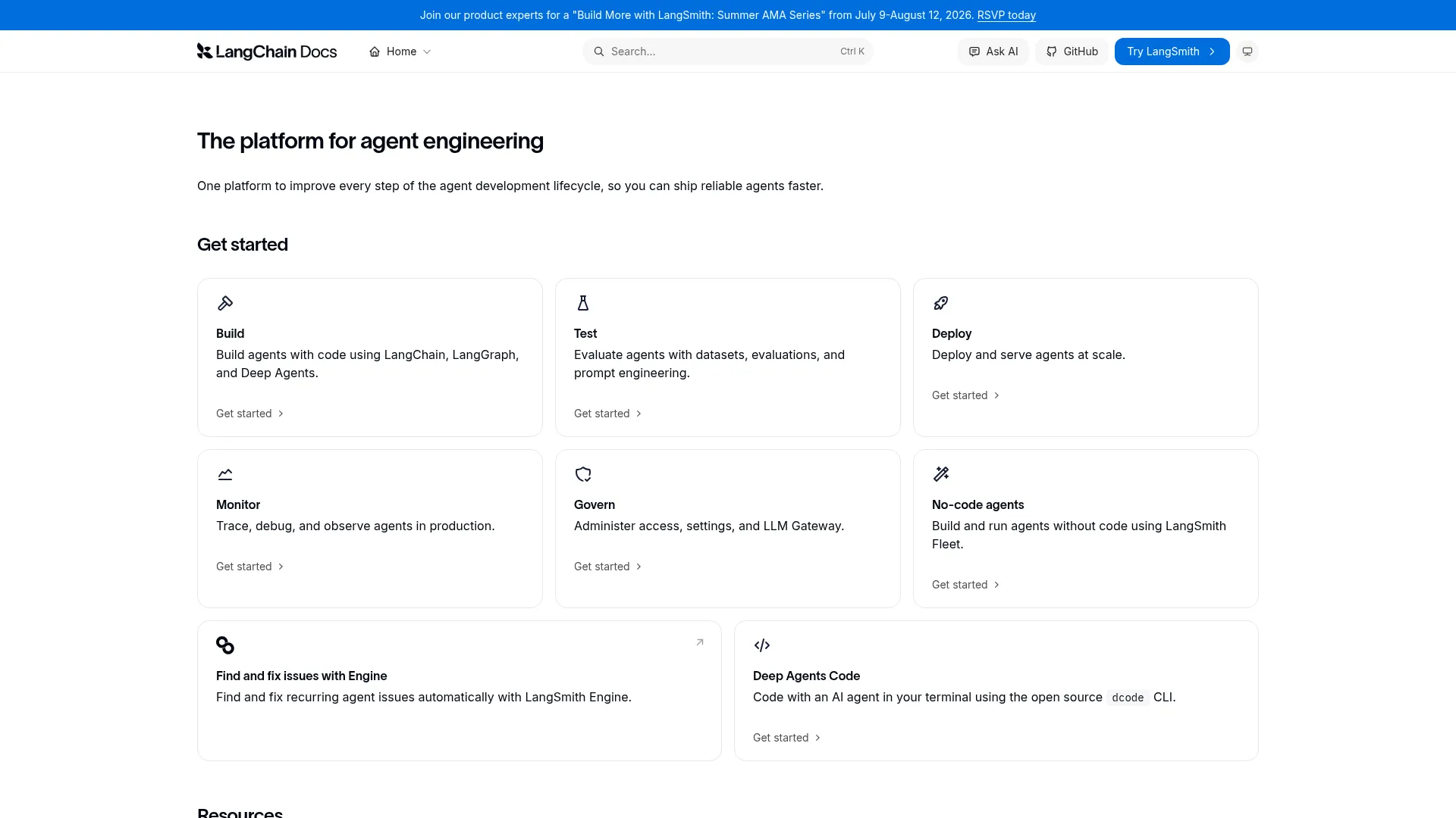 LangChain screenshot