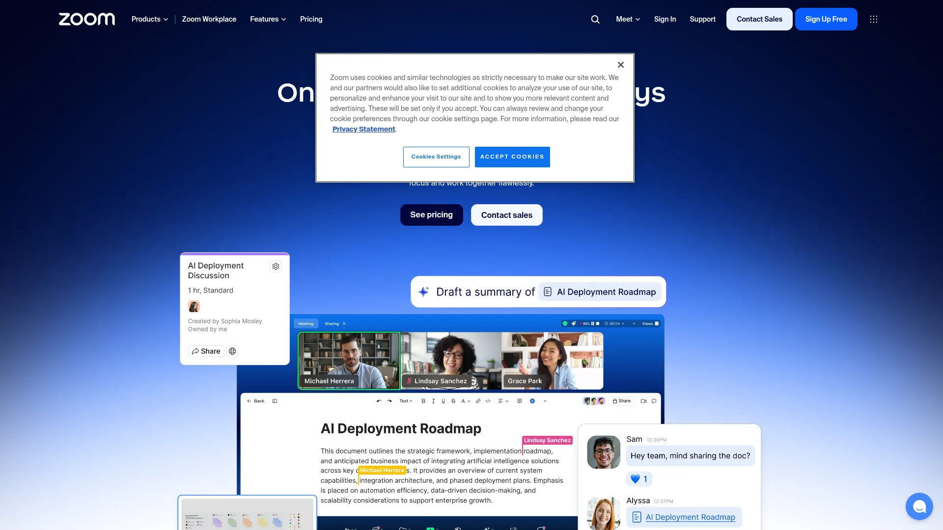 Zoom Workplace screenshot