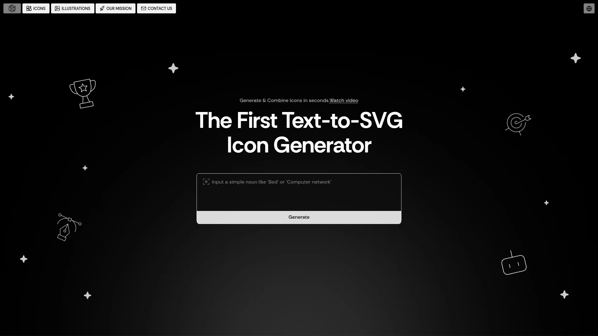 Pictographic screenshot