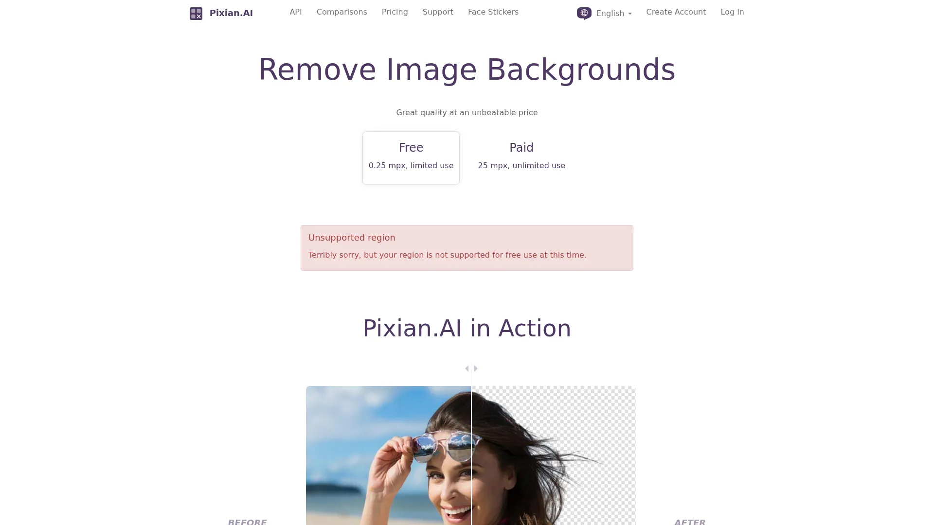Pixian.AI screenshot